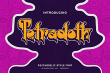 Tetradoth - Psychedelic Font