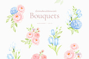 Grandmillennial Garden collection, a Decorative Illustration by Liliia Polos Illustration (Thumbnail 4 of 15)