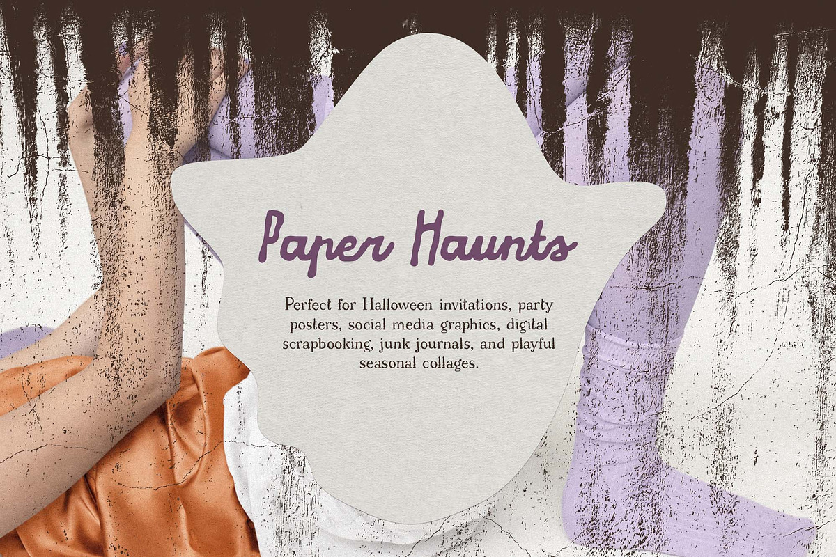 Paper Haunts – Halloween Collage, an Object Graphic by DigARTbyHavroshka (Photo 3 of 12)