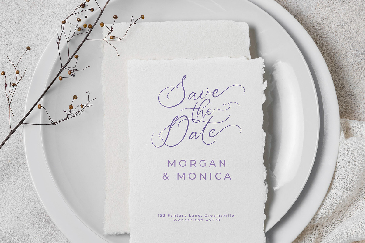Bottonia Scottella Calligraphy Font, a Script Font by stylishtype.co (Photo 4 of 20)