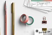 Marina Pens and Washi Pack, an Advertising Mockup by Custom Scene (Thumbnail 8 of 10)