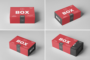 Carton Box Mock-up 23x14x8