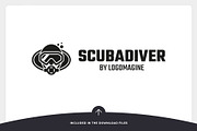 Scuba Diver Logo Template, a Branding & Logo Template by LOGOMAGINE (Thumbnail 16 of 16)