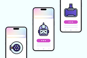 50 Cyberpunk Icons, an Outline Icon by Side Project (Thumbnail 7 of 9)