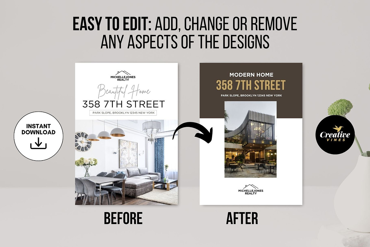 Real Estate Farming Bundle Canva preview 7