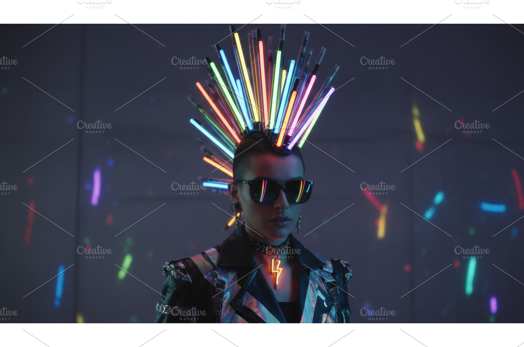 Punk aesthetic portrait features, a Beauty & Fashion Photo by Igor Tichonow