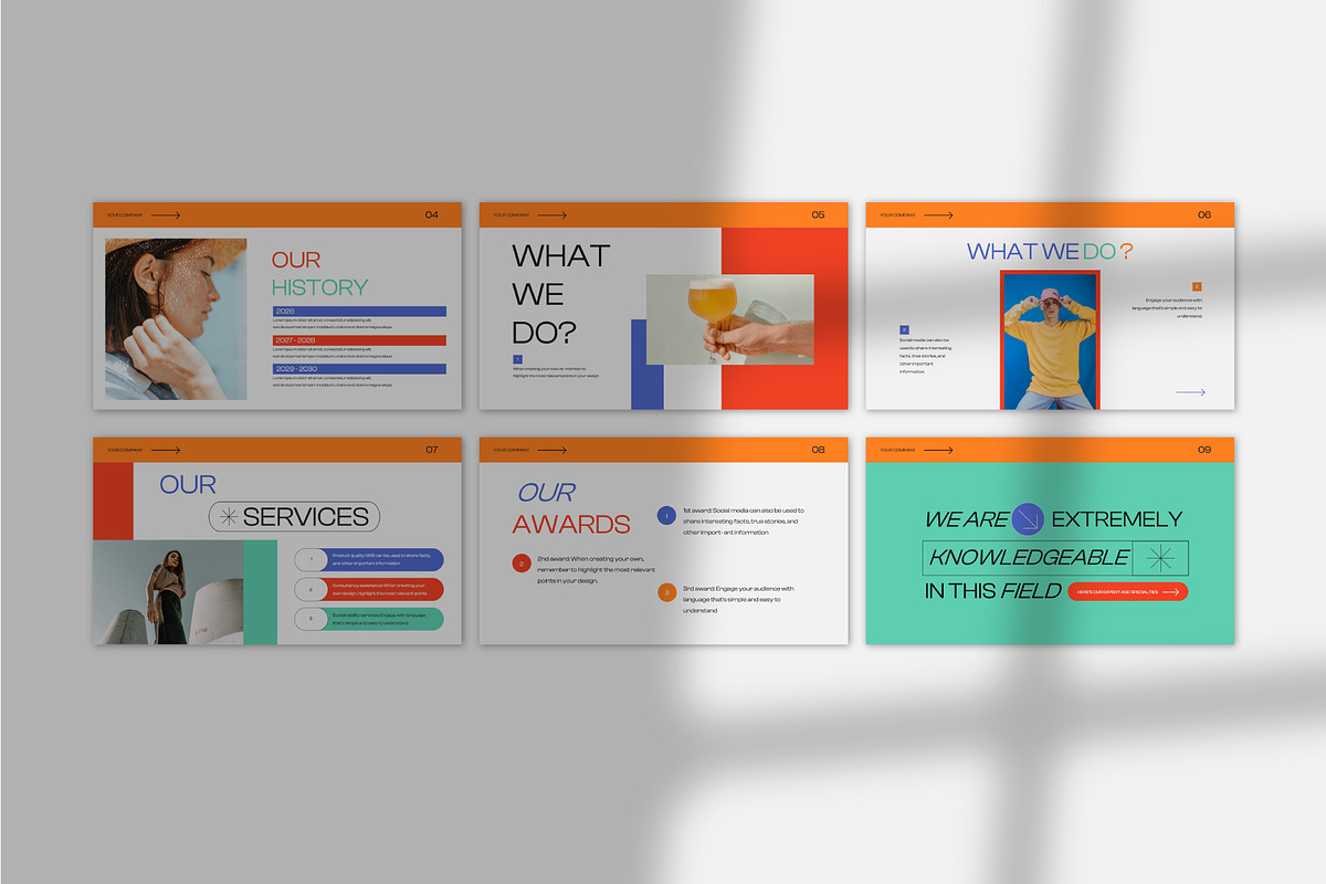 Company Profile Keynote Template, a Presentation Template by Fortyone (Photo 5 of 6)