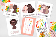 GAY pride illustrations set Vol. 1, a Person Illustration by Cute Atelier (Thumbnail 5 of 6)