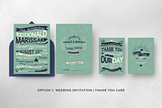 Vintage Hand Lettering Wedding Suite, an Invitation Template by BlueRobinDesignShop (Thumbnail 9 of 9)