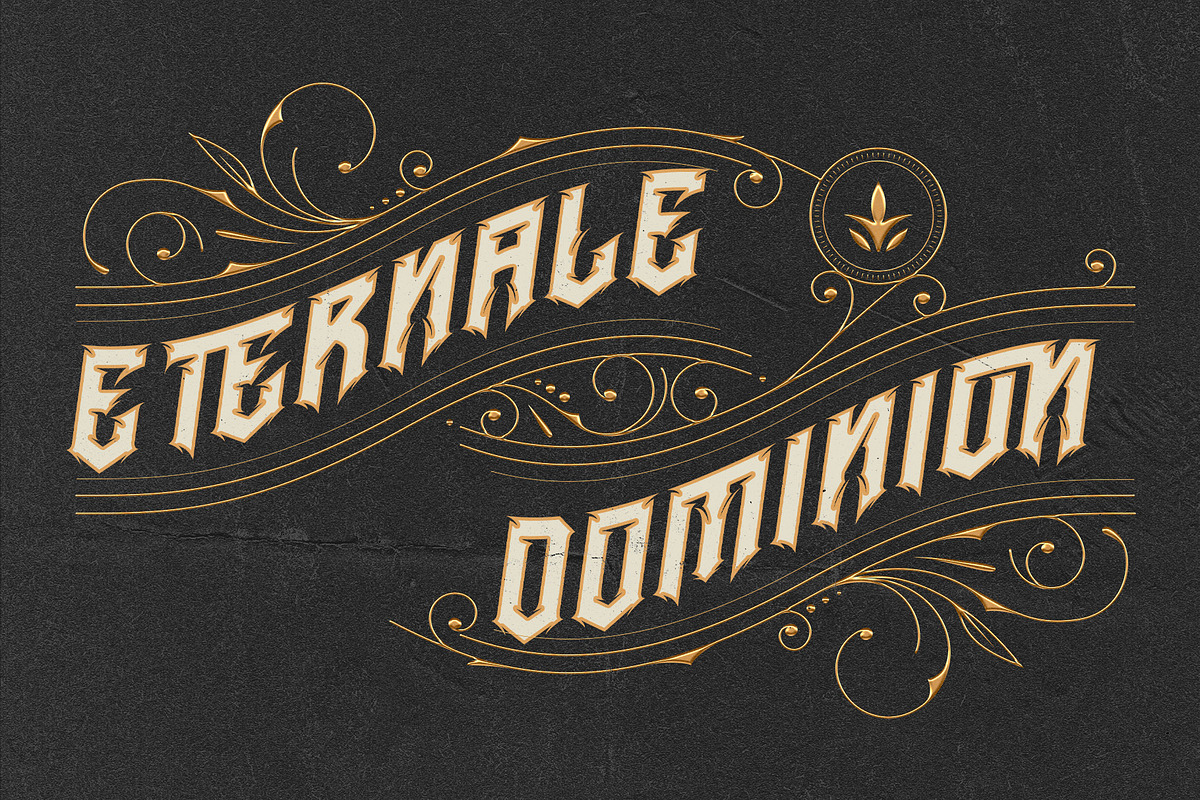 Istarot – Heavy Metal Typeface, a Blackletter Font by Letterara (Photo 8 of 15)