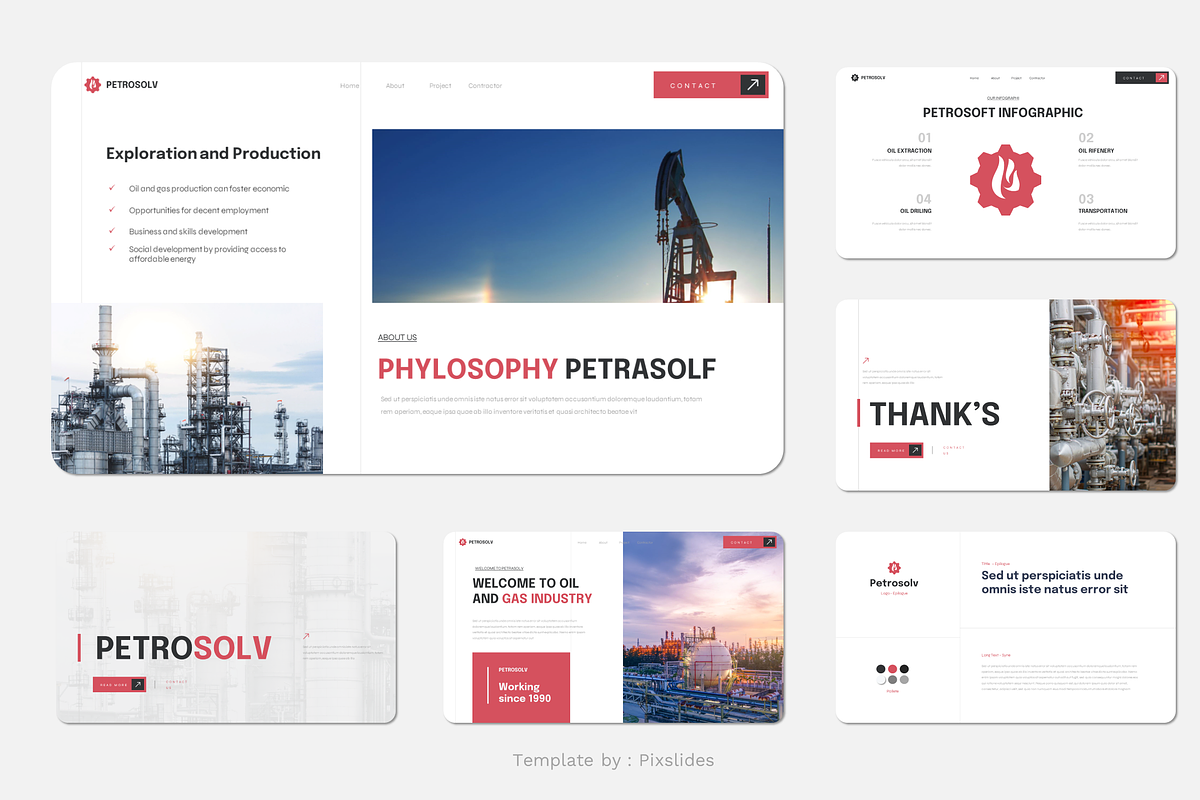 Oil and Gas Keynote, a Presentation Template by Pixslides (Photo 6 of 7)