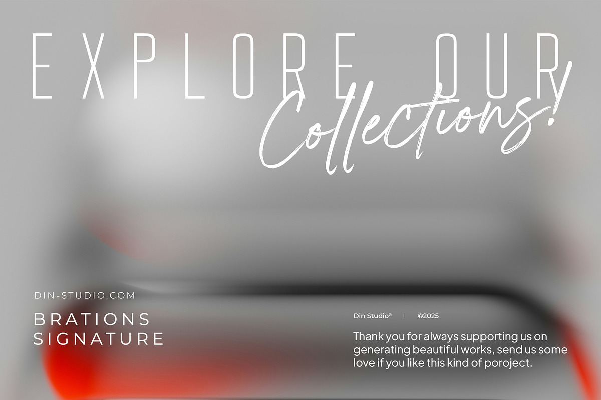 Brations Signature, a Font by din-studio.com (Photo 15 of 16)