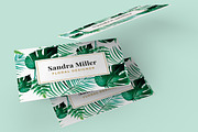 Watercolor Leaves - Business Card, a Business Card Template by PhotoMarket (Thumbnail 5 of 6)
