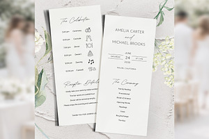 Modern Elegant Program Canva bd009, a Card Template by TyphoonStudio