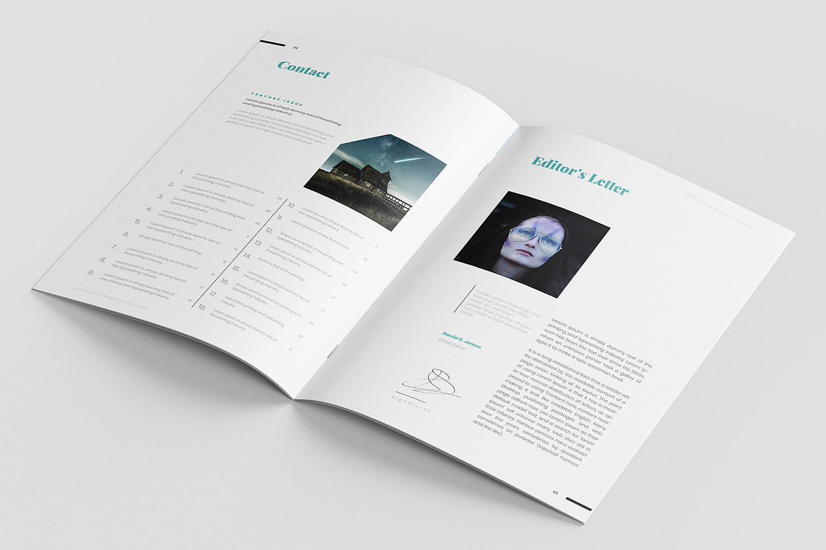 Fantasy Magazine Template, a Magazine Template by Amit Debnath (Photo 2 of 15)