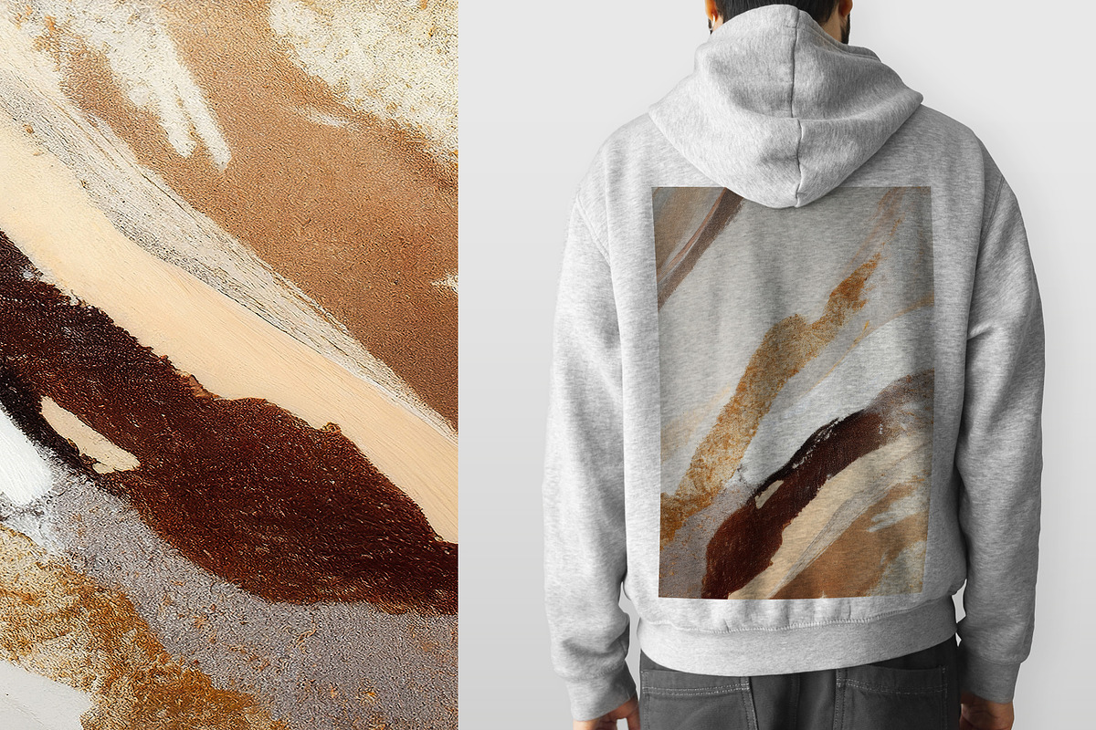 modern abstract painting wall art, a Decorative Illustration by Muzi pear studio (Photo 7 of 12)