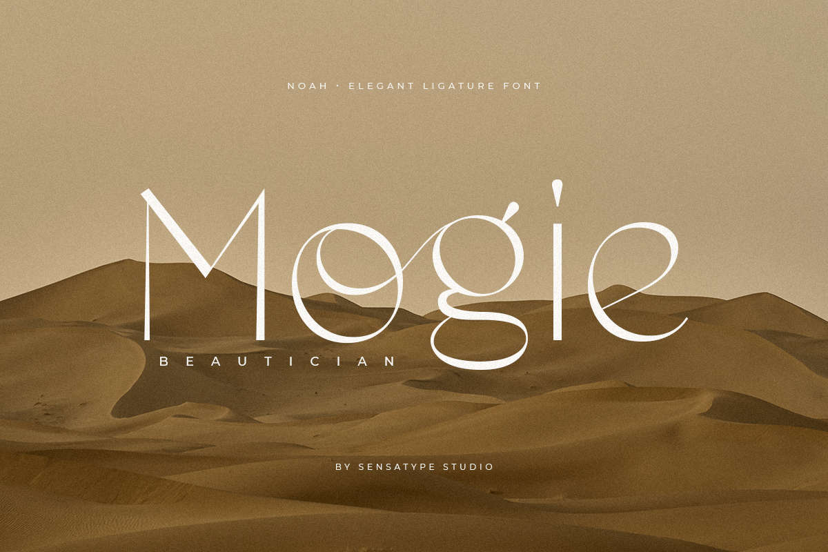 Noah - Elegant Ligature Font, a Serif Font by Sensatype (Photo 10 of 19)