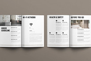 Digital Welcome Book Template, a Brochure Template by E-Type (Thumbnail 5 of 7)