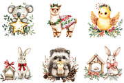 Christmas Nativity Clip Art, a Seasonal Illustration by Designking (Thumbnail 5 of 5)
