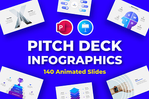 Animated Pitch Deck Infographics, a Presentation Template by Abert