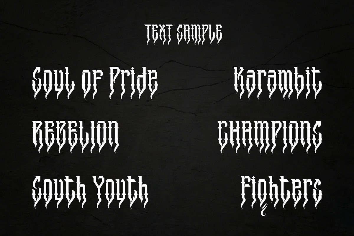 BARRACUDA TYPEFACE, a Blackletter Font by EN86-21 (Photo 2 of 5)