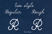 Tis de Roll Vintage duo fonts, a Handwritten Font by Tanondesign (Thumbnail 7 of 8)