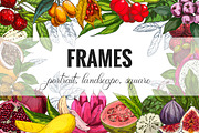 Exotic fruits. Vector collection., a Healthcare Illustration by JSolomatina (Thumbnail 4 of 9)