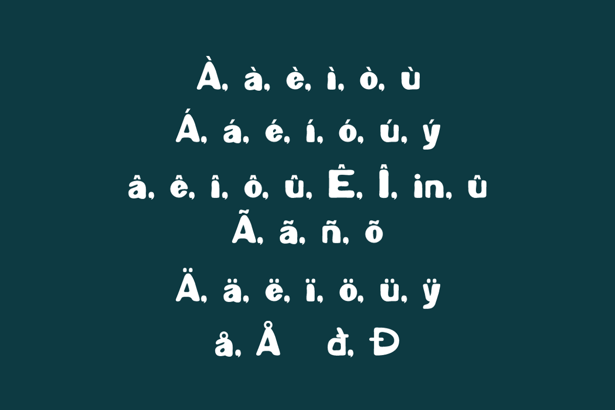 Menoty - Unique Playful Font, a Sans Serif Font by QR Design Studio (Photo 7 of 10)