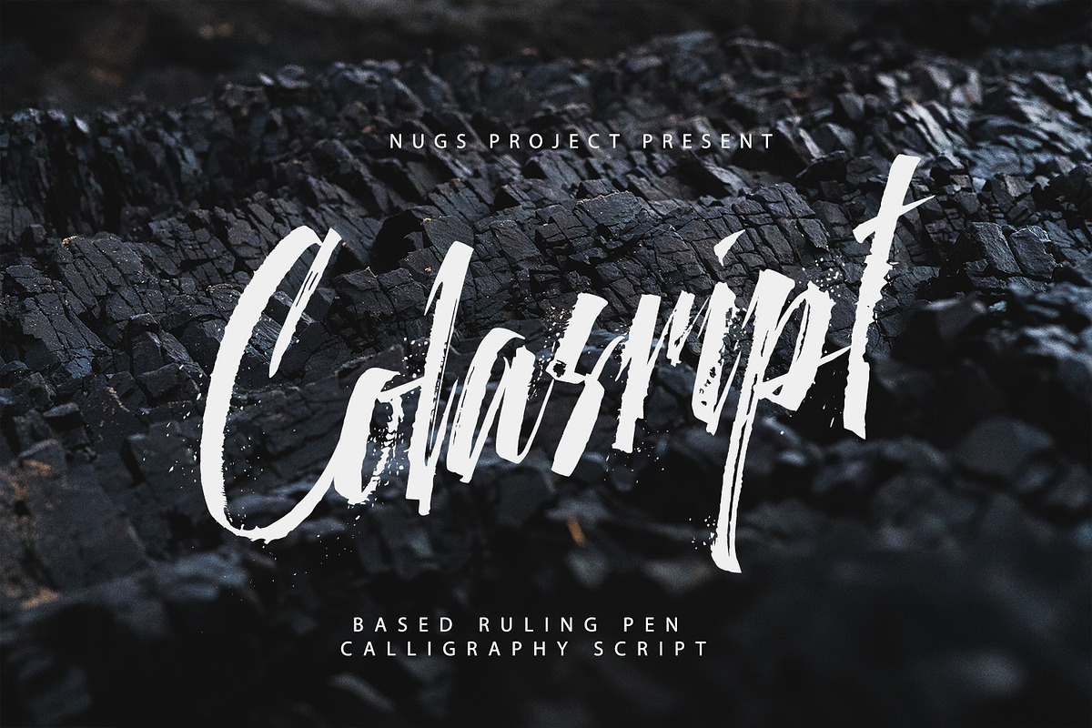 Colascript, a Script Font by NUGS (Photo 2 of 6)