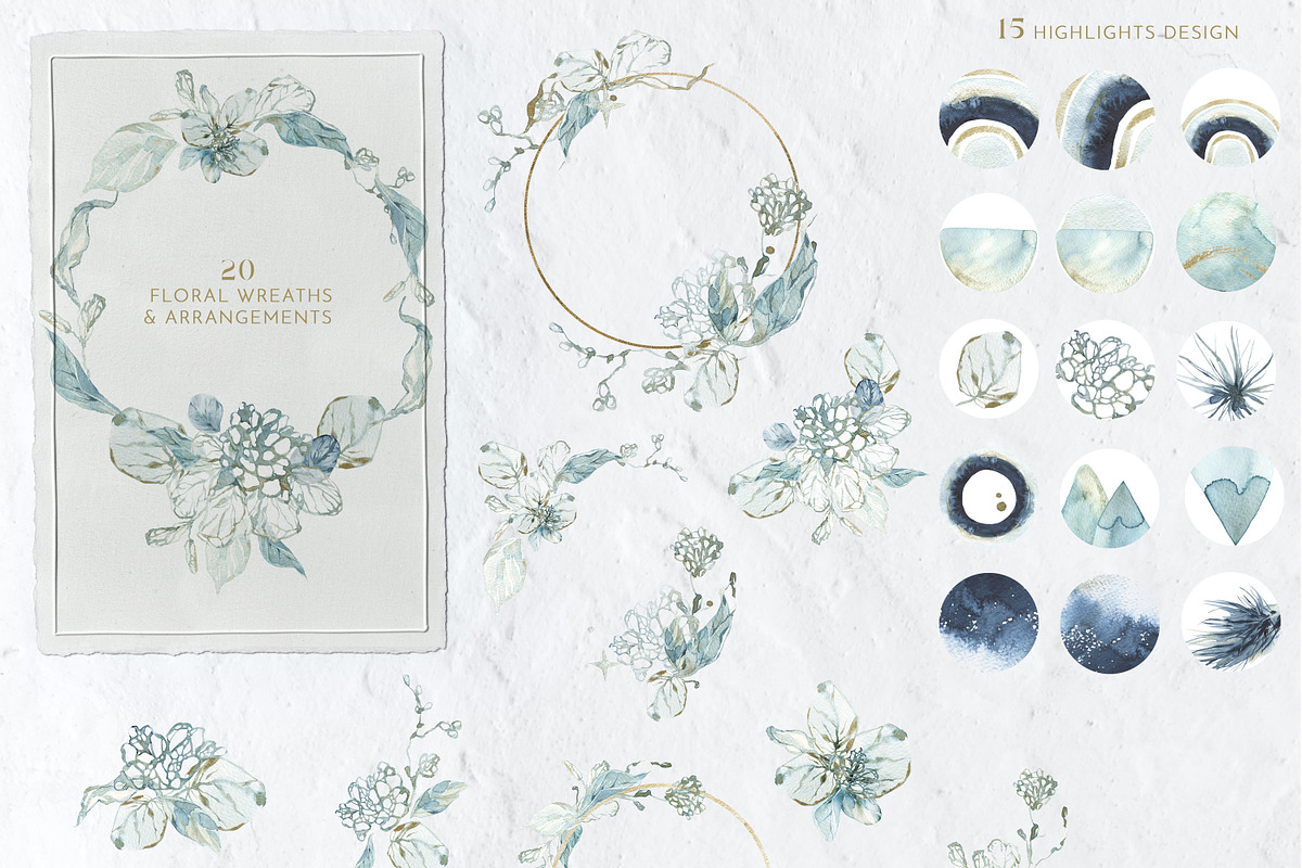 Frosty Forest Winter Collection, an Animal Illustration by Cat In Colour (Photo 3 of 10)