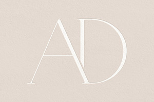 AD Monogram Logo