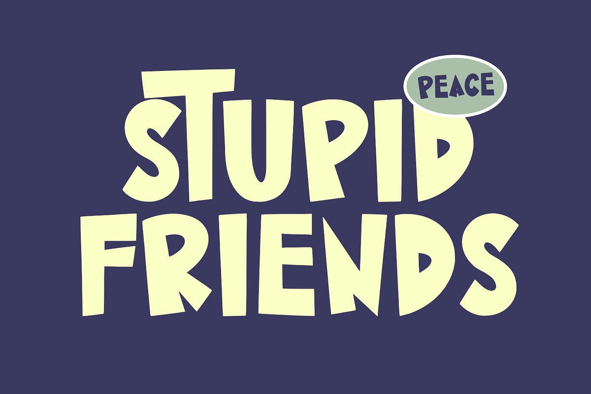 Tothuu Comic Display Font, a Sans Serif Font by Maulana Creative (Photo 5 of 7)