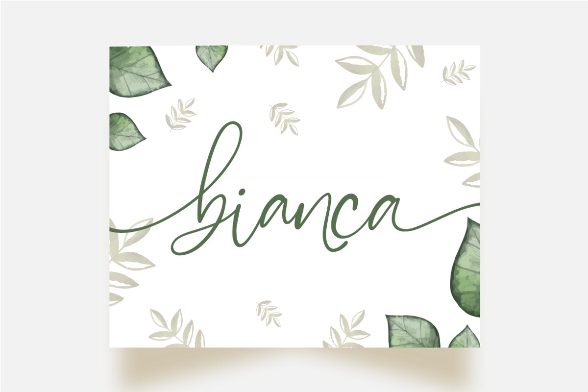 Marchellia - Modern Handwritten Font preview 2