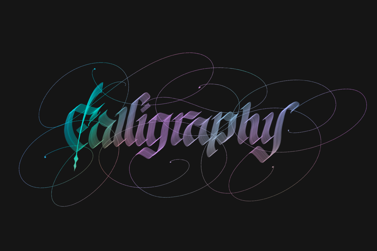 Procreate | Blackbletter Brush Set, a Brush Add-On by StephenBradbury (Photo 7 of 11)