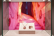 Pink Crystal Cave Stairs Stock Photo, a Background Photo by Aura Canyon HQ (Thumbnail 8 of 8)