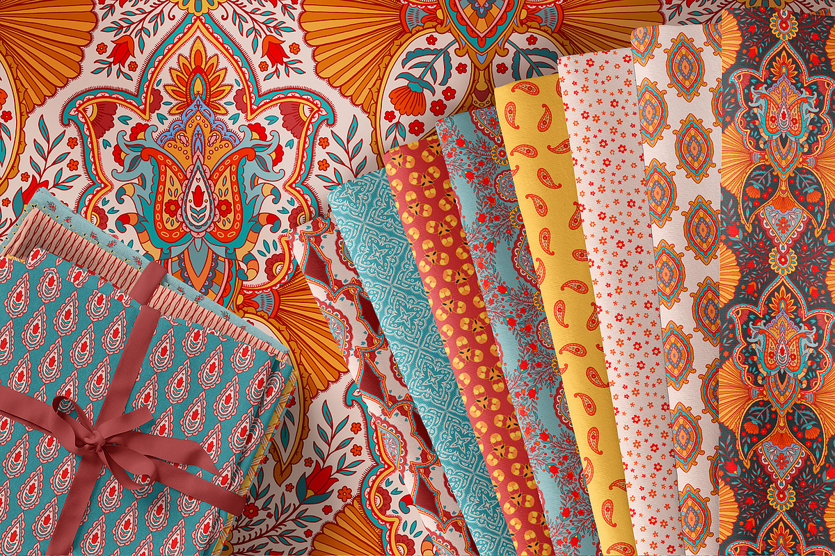 Vintage Boho & Folk Patterns, a Pattern Graphic by Sonulkaster (Photo 2 of 12)