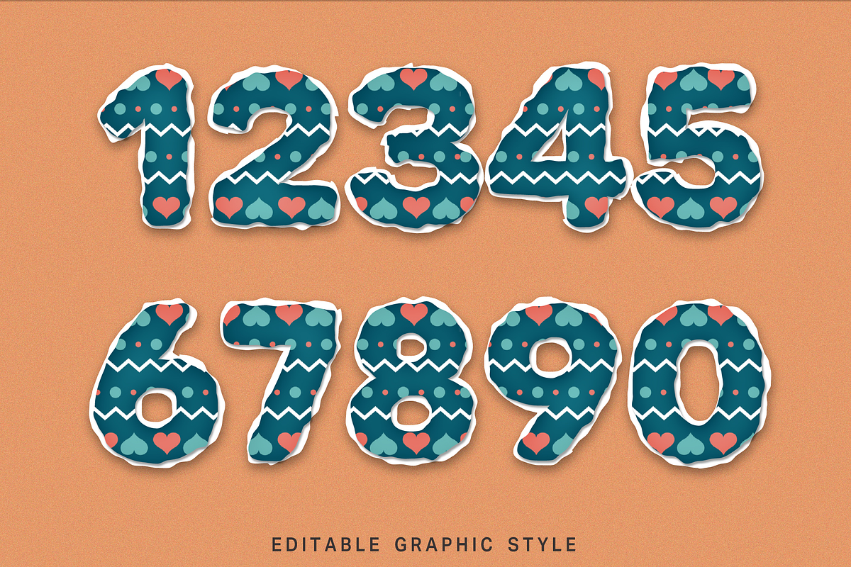 Craft Pattern Text Effect preview 2
