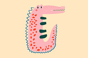 Cute baby crocodiles illustrations, an Animal Illustration by MoleskoStudio (Thumbnail 22 of 23)