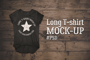 Long T-shirt MockUp