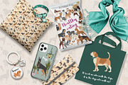 Big collection of 180dog silhouettes, an Animal Illustration by Siriliadka Dreams (Thumbnail 7 of 8)