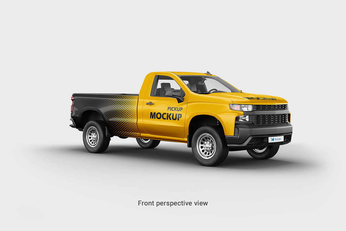 Pickup Mockup 2, an Advertising Mockup by Mockupix (Photo 5 of 9)