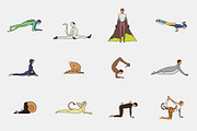 The Yoga Costume Party, an Illustration by pkahraman (Thumbnail 4 of 5)