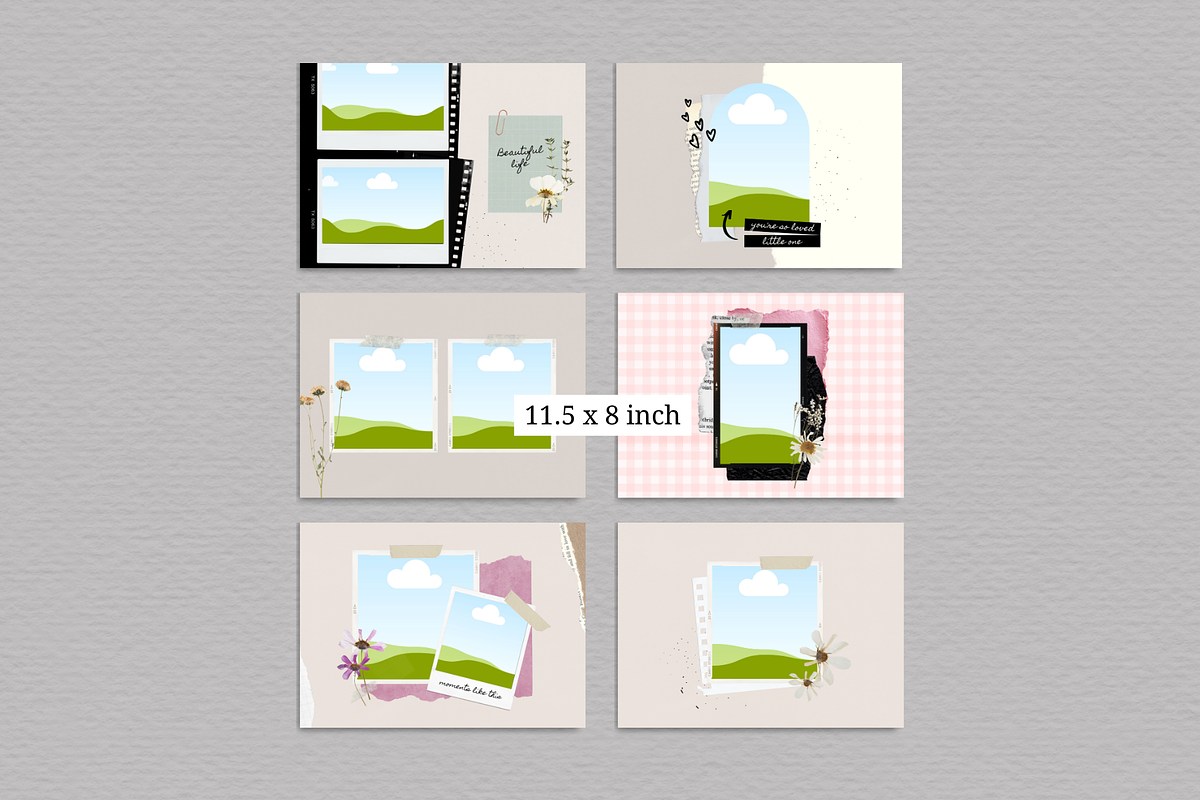 Scrapbook Canva Template, a Social Media Template by Wicked Creative (Photo 9 of 21)