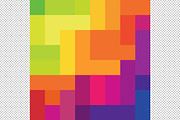 Color squares. Abstract background, a Texture Graphic by pashabo (Thumbnail 2 of 4)