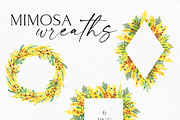 Yellow Mimosa Sunshine, an Illustration by Olga Koelsch (Thumbnail 4 of 7)