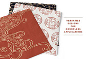36 Japanese Wave & Gold Icons, a Pattern Graphic by Blixa 6 Studios (Thumbnail 10 of 10)