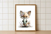 Easter Animals Clipart, an Illustration by Watercolor design (Thumbnail 4 of 6)