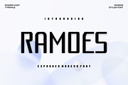 Ramoes Font, a Sans Serif Font by agusariyadi (Thumbnail 1 of 4)