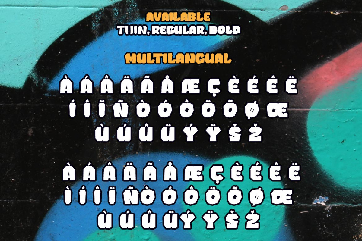 Bonkard, a Font by twinstd (Photo 8 of 10)