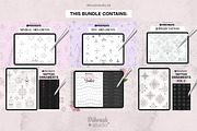 Procreate - Ornament Tattoo Bundle, a Brush Add-On by DiBrush Studio (Thumbnail 2 of 4)